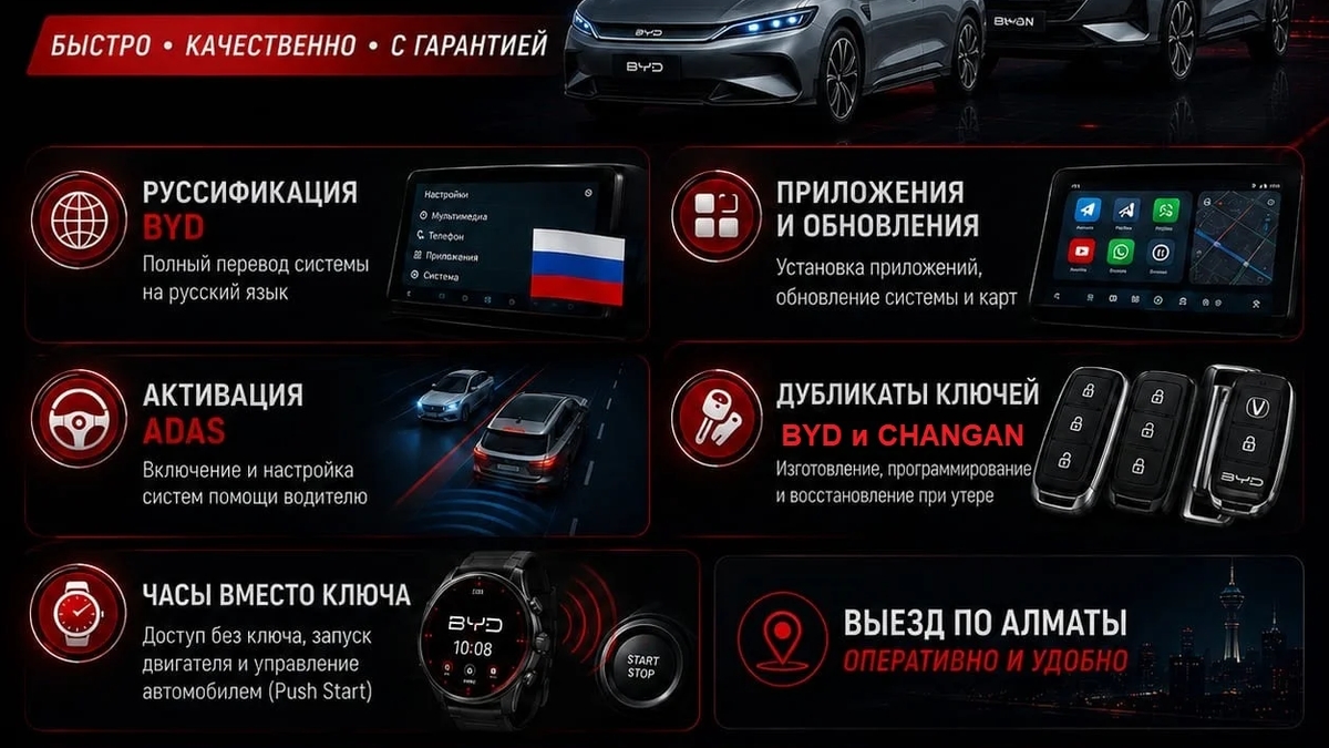 BYD профессиональные услуги в Алматы. | Другие услуги | Алматы | Галерея объявления (SEO) | 3