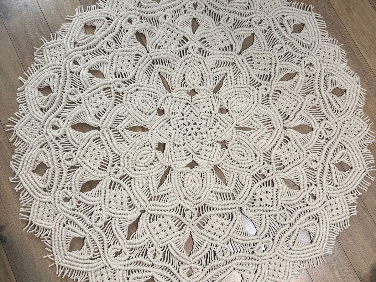 Ковер в стиле макраме | Элементы интерьера и декор | Астана | Галерея объявления (SEO) | 2