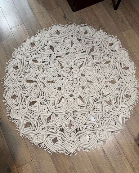 Ковер в стиле макраме | Элементы интерьера и декор | Астана | 1