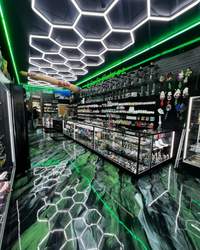 LED светильники соты линии любой рисунок для студии