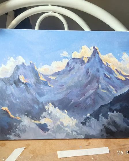 Картина продается холст масло. | Живопись | Алматы | 1