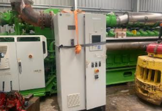 nullImage of Jenbacher J620 GS F 101 Natural Gas Generating Set with control panel - used gas generators for sale