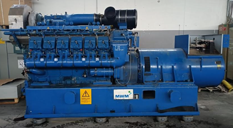 nullImage of MWM 2020 V12 Natural Gas Generating Set - used gas generator