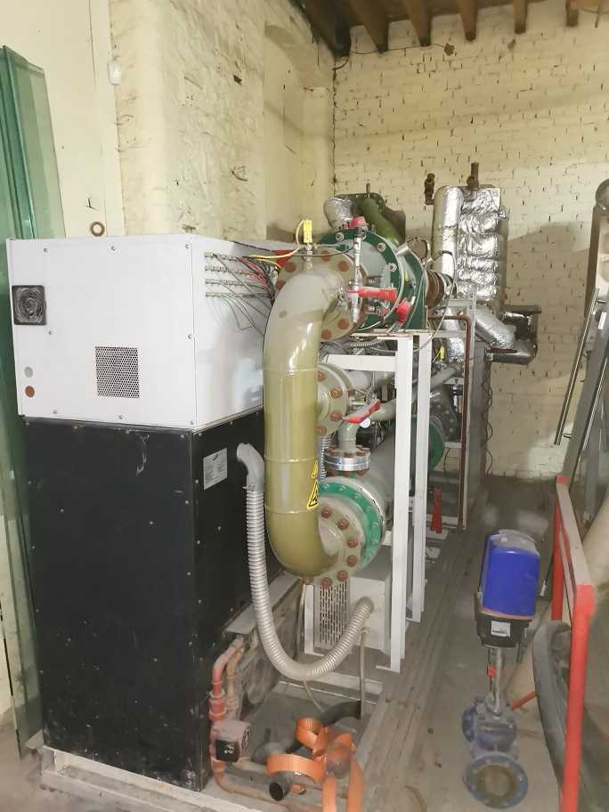 Calnetix ORC 2Photo of GE Calnetix heat to power ORC with heat exchangers - organic rankine cycle for sale