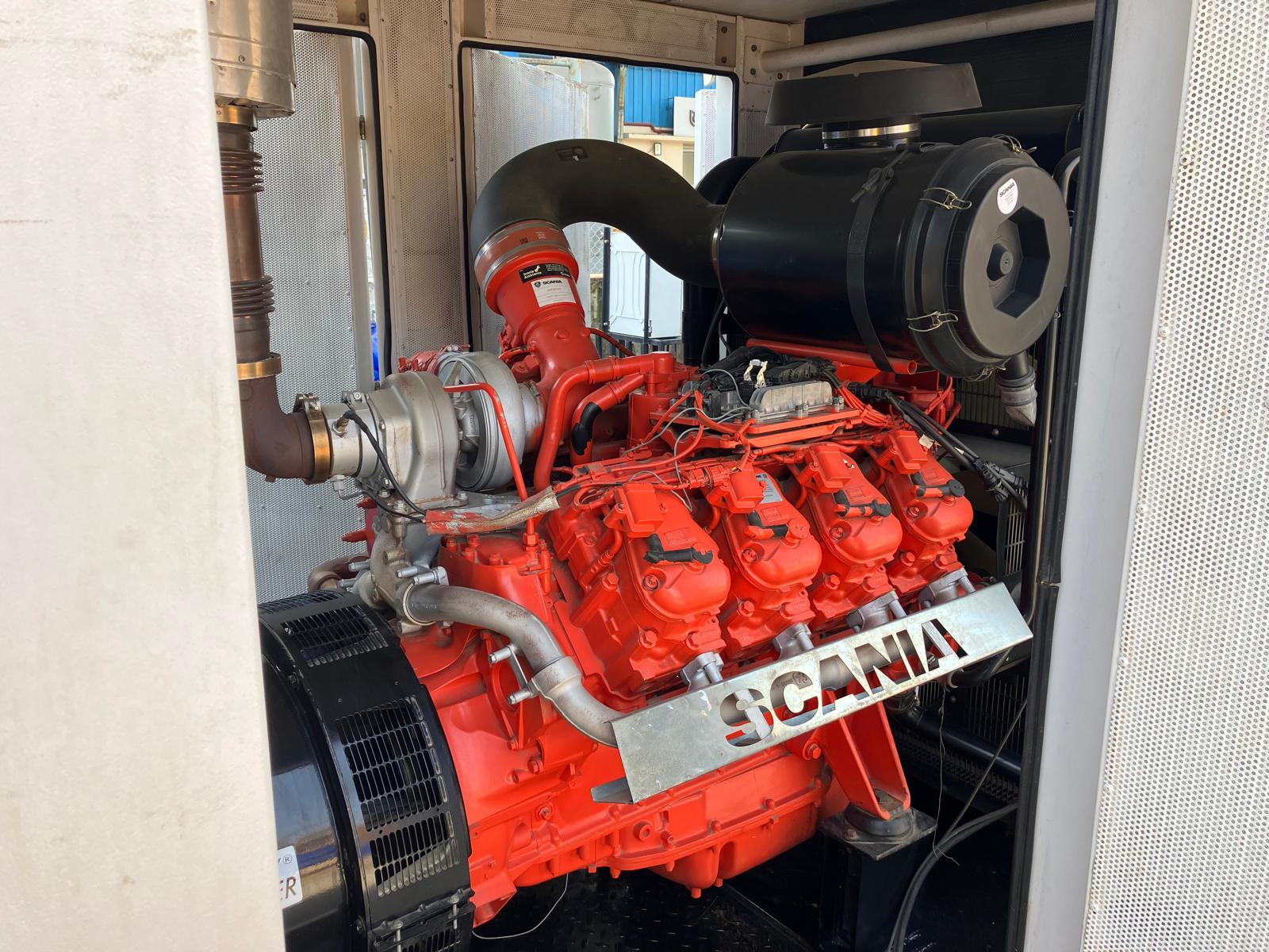 4 x Zero-hour Scania 400KW Generating Sets in Acoustic Canopy