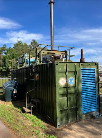 nullImage of Jenbacher 208 GS CO2 landfill Complete Containerised Generator showing outside of container - used gas generator