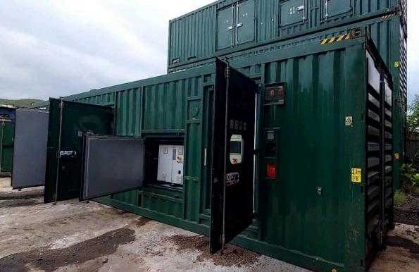 nullPhoto of 2 MW Containerised MTU 16V4000L64F Genset - used gas generator