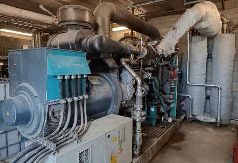 nullImage of Schnell CHP plant Biogas with Scania Engine 170kW with Engine DC9 Dual Fuel - used gas generator for sale uk