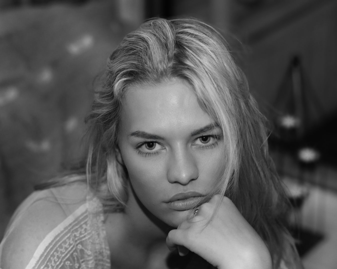 Black and white