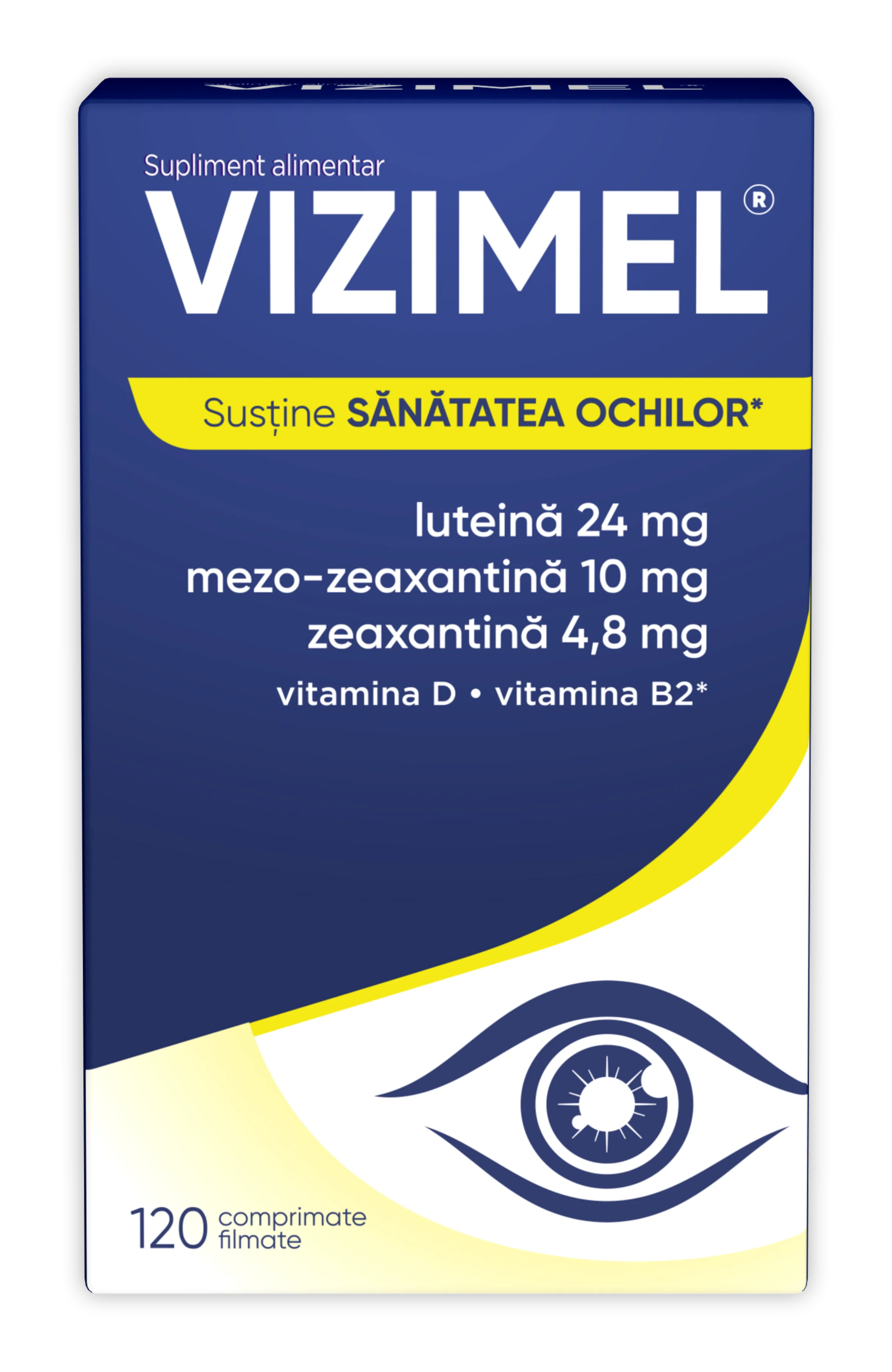 Cutia VIZIMEL® cu 120 de comprimate