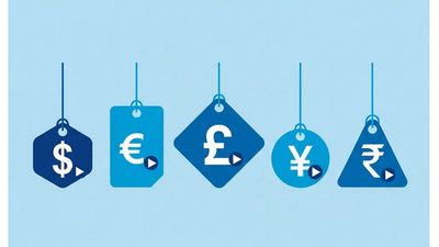 Price tags with video play button icons representing AI video generation costs compared across tools in 2026