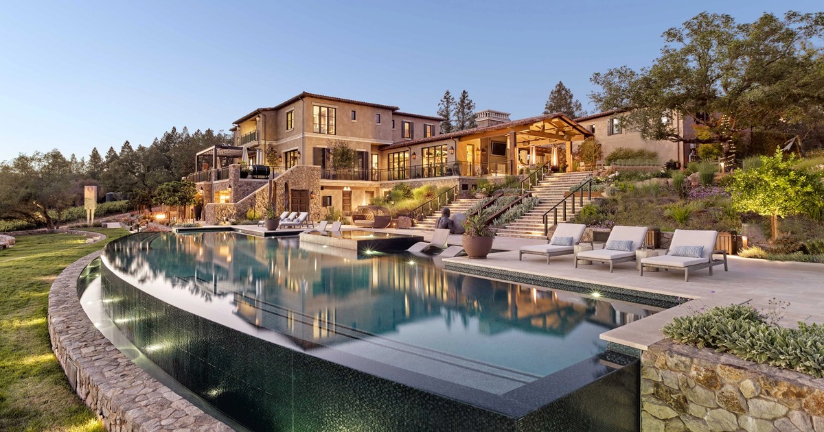 Centric General Contractors Construction and Build California Meadowood Estate Patio Pool