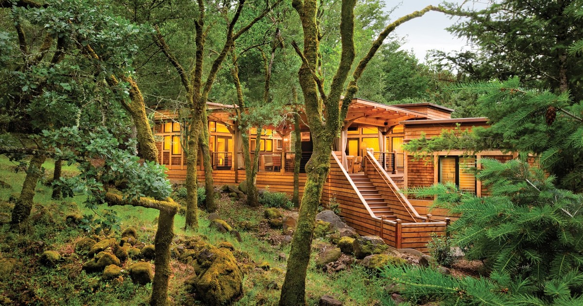 Centric General Contractors Construction and Build California Calistoga Ranch Exterior Front
