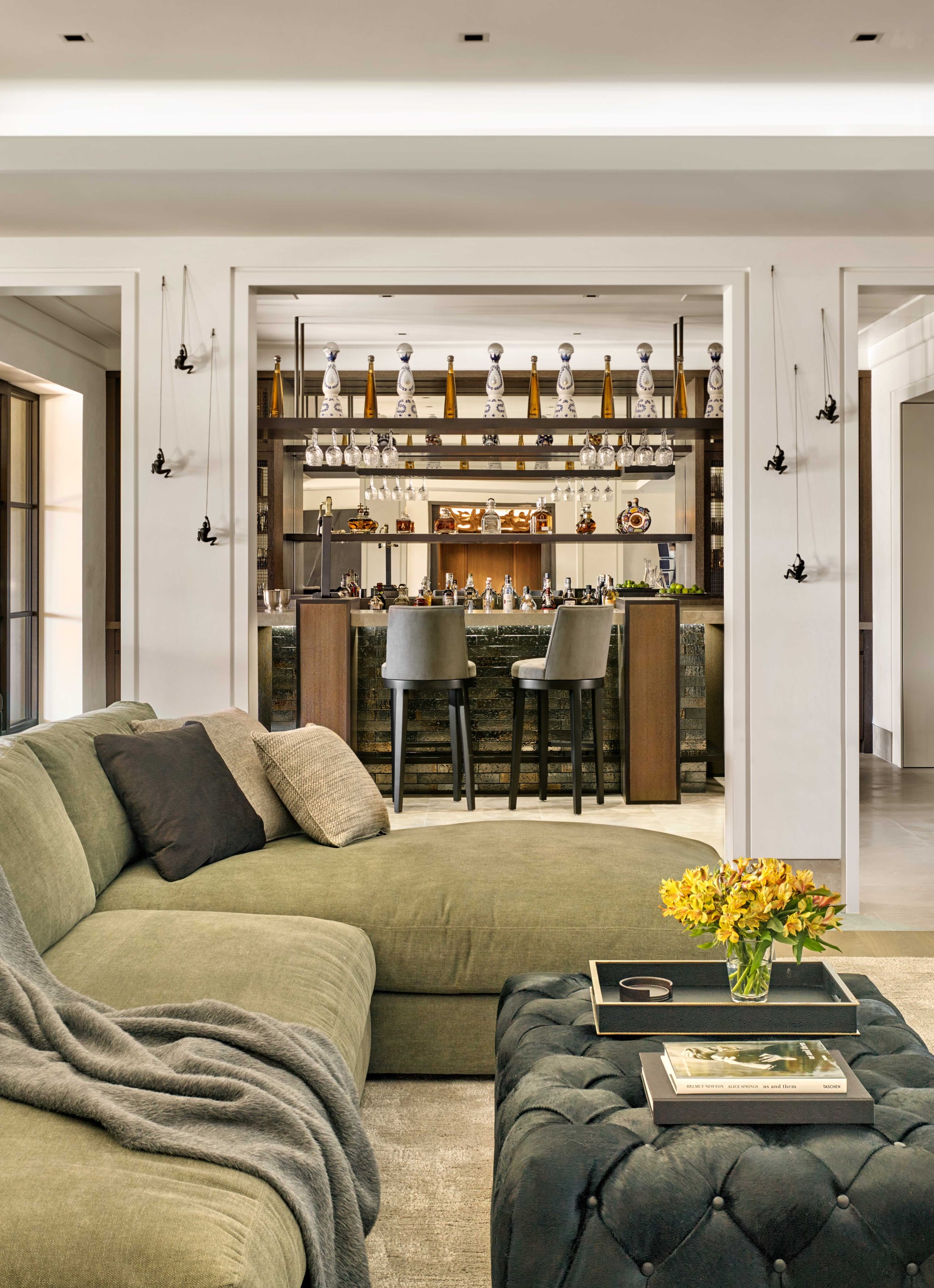 Centric General Contractors Construction and Build California Meadowood Estate Bar Lounge