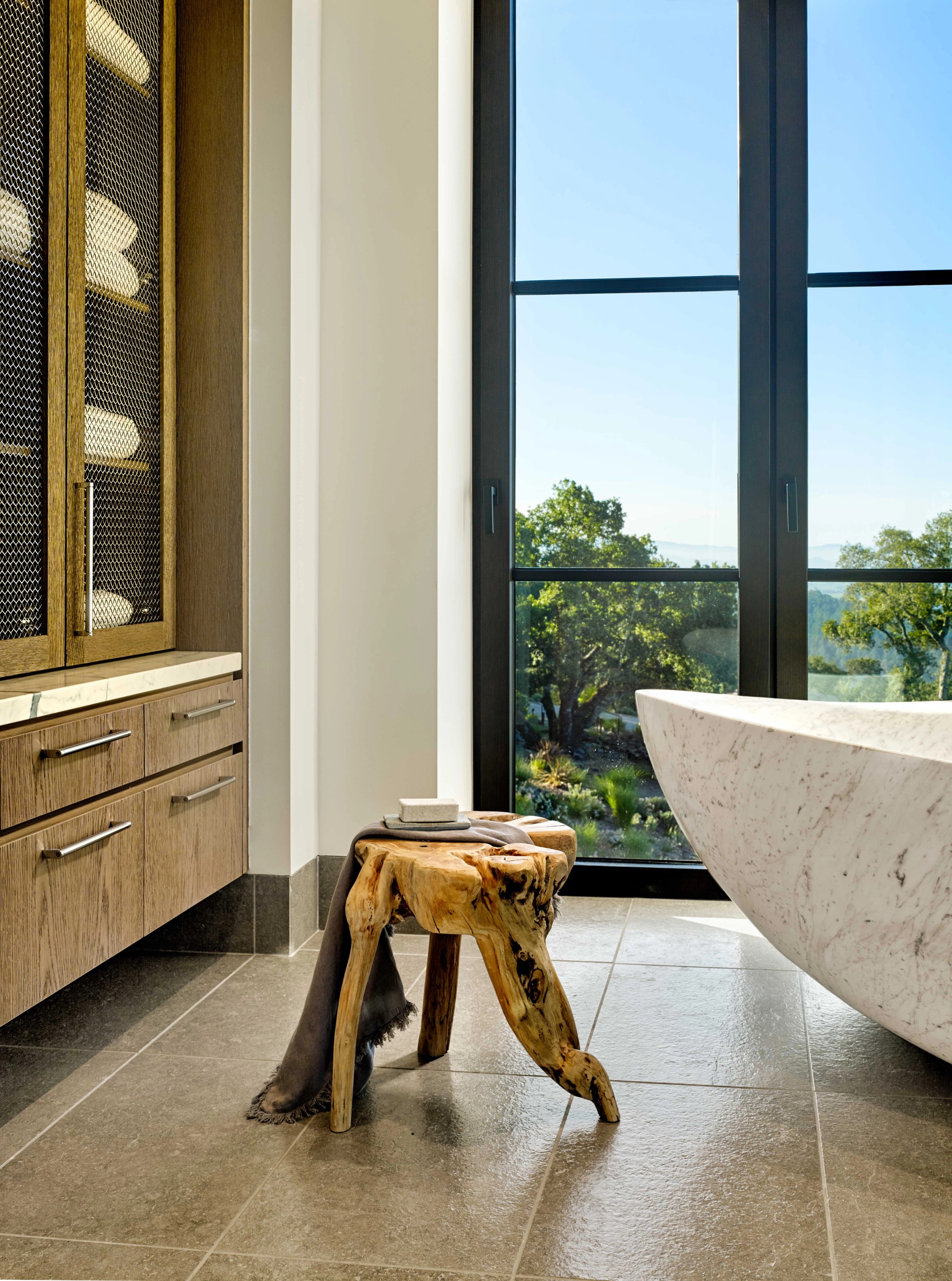 Centric General Contractors Construction and Build California Meadowood Estate Bathroom Details