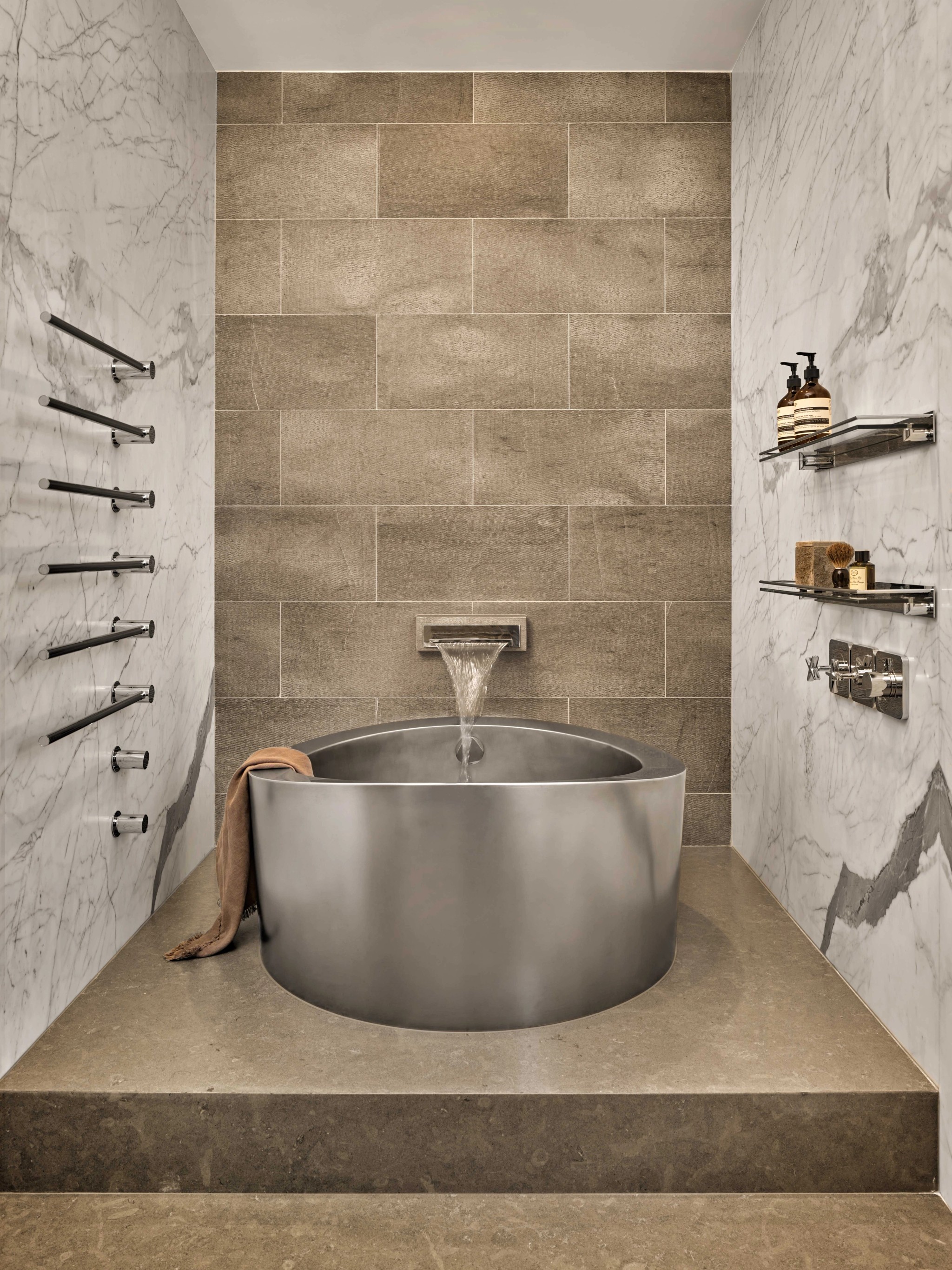 Centric General Contractors Construction and Build California Meadowood Estate Bathroom Sink (1)