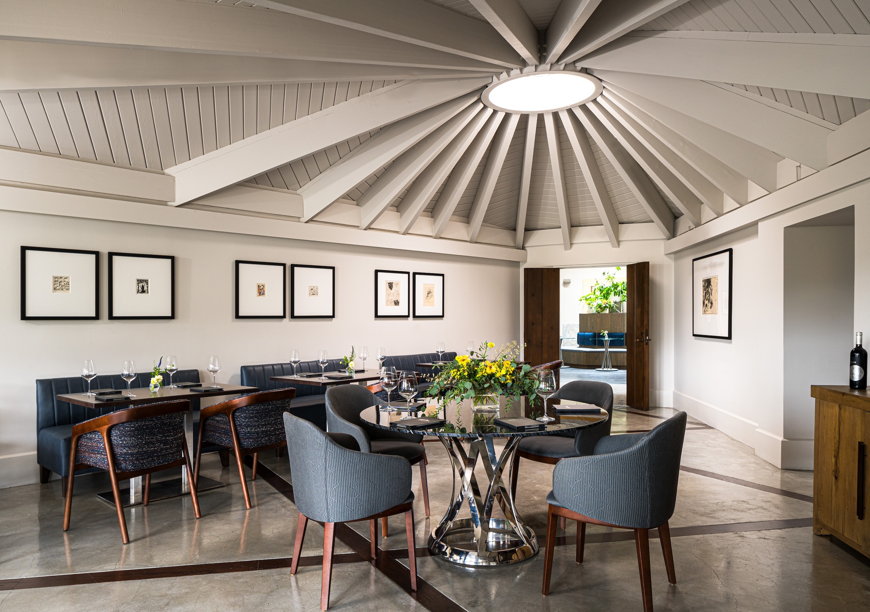 Centric General Contractors Construction and Build California Sterling Vineyards Interior Wine Tastingroom Horizontal