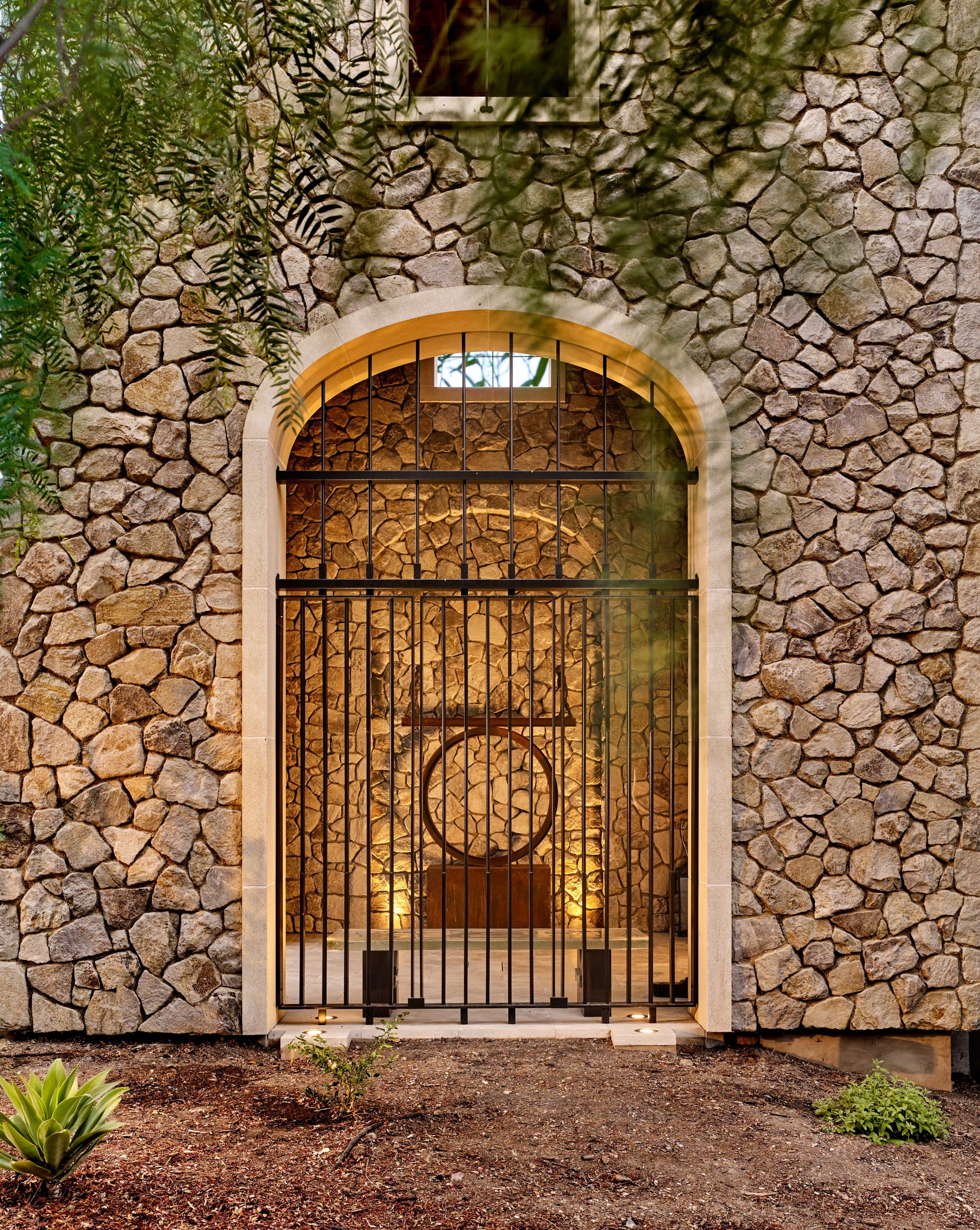 Centric General Contractors Construction and Build California Meadowood Estate Exterior Entryway Tower