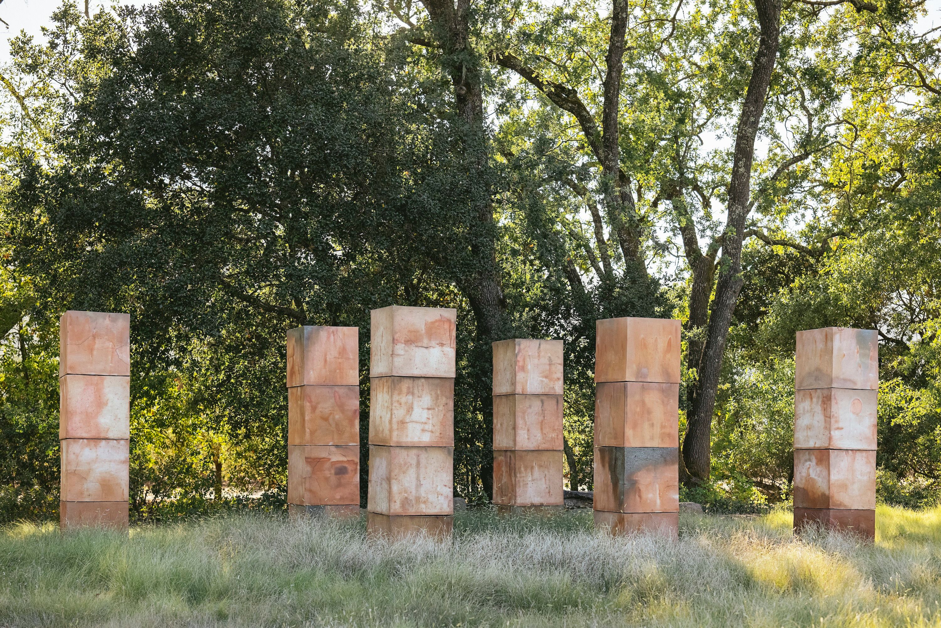 Centric General Contractors Construction and Build California Bella Oaks Garden Art Installation
