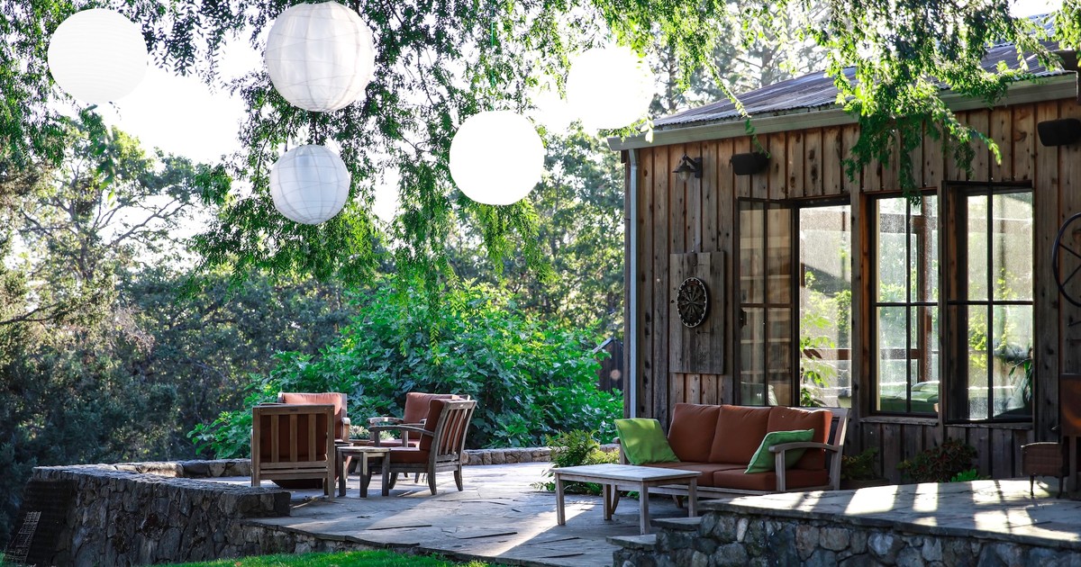 Centric General Contractors Construction and Build California Angwin Country Estate Exterior Patio Garden