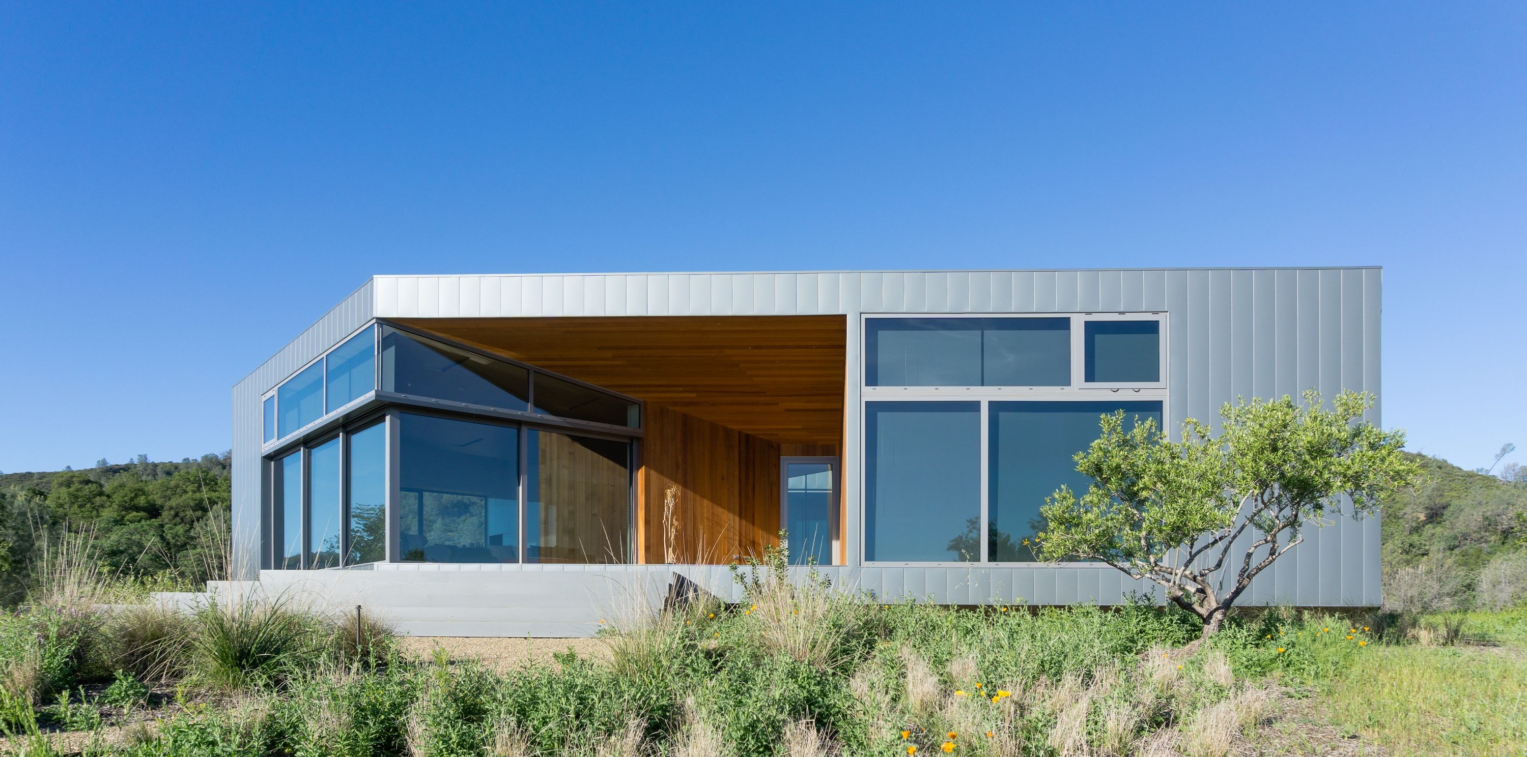 Centric General Contractors Construction and Build California Lake Berryessa Exterior Fieldview