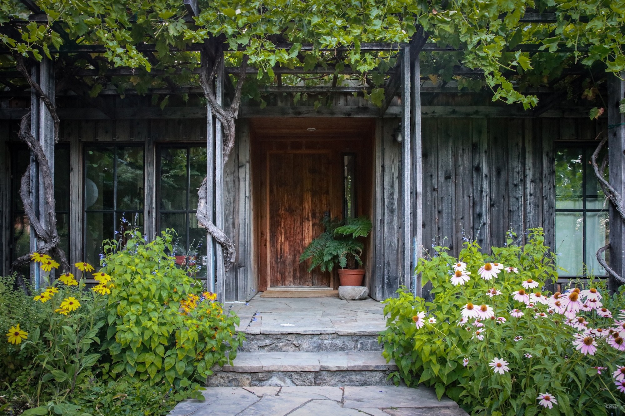 Centric General Contractors Construction and Build California Angwin Country Estate Exterior Front Door Entrance