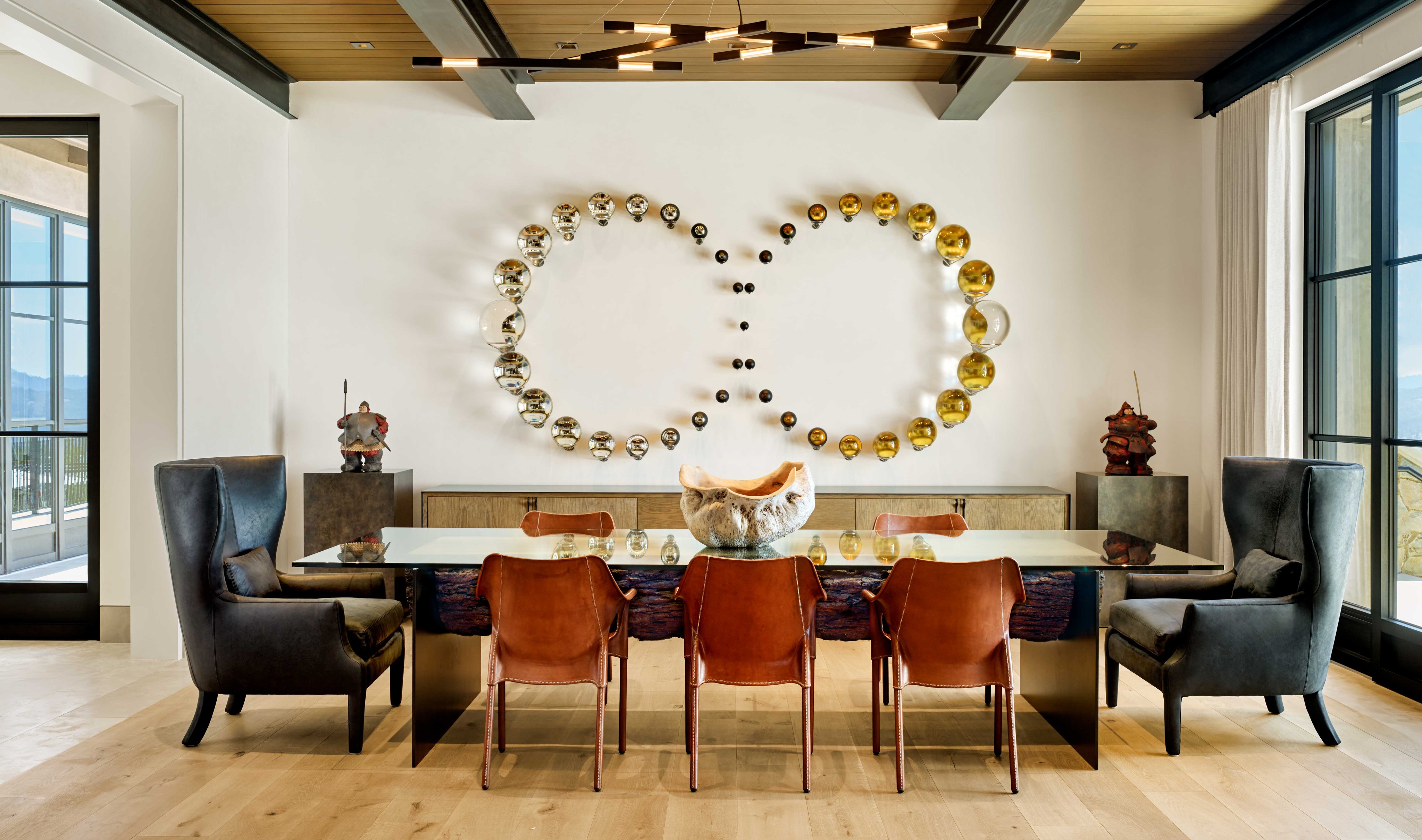 Centric General Contractors Construction and Build California Meadowood Estate Openplan Formal Dining