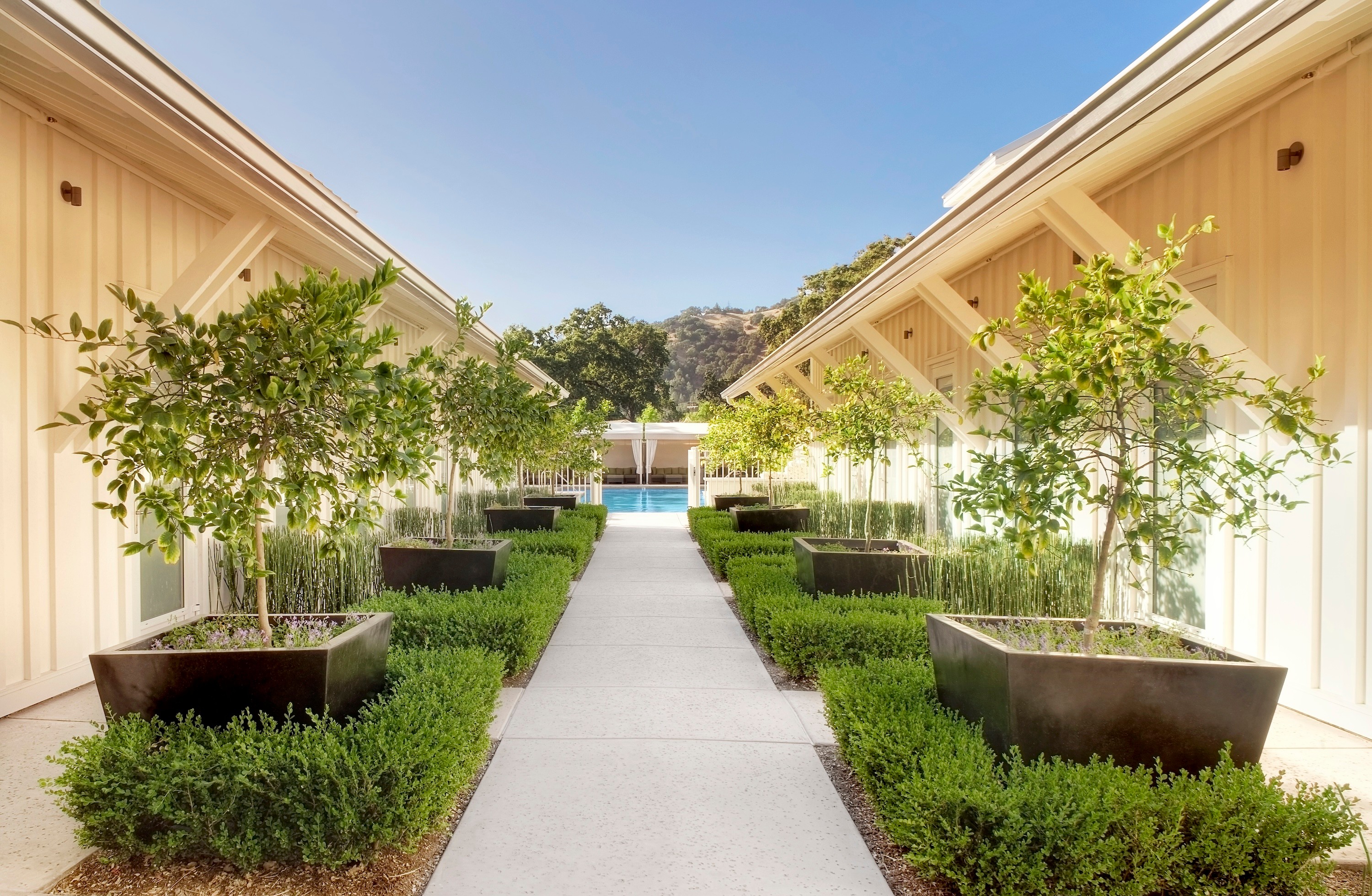Centric General Contractors Construction and Build California Solage Luxury Resort Renovation Bathhouse