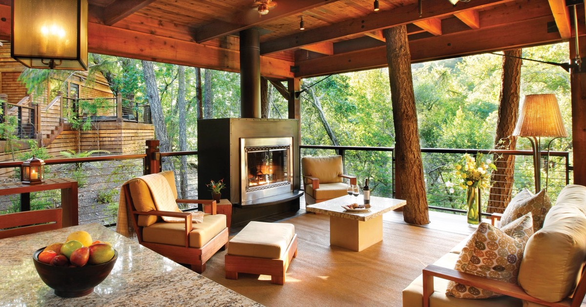 Centric General Contractors Construction and Build California Calistoga Ranch Interior Lodging