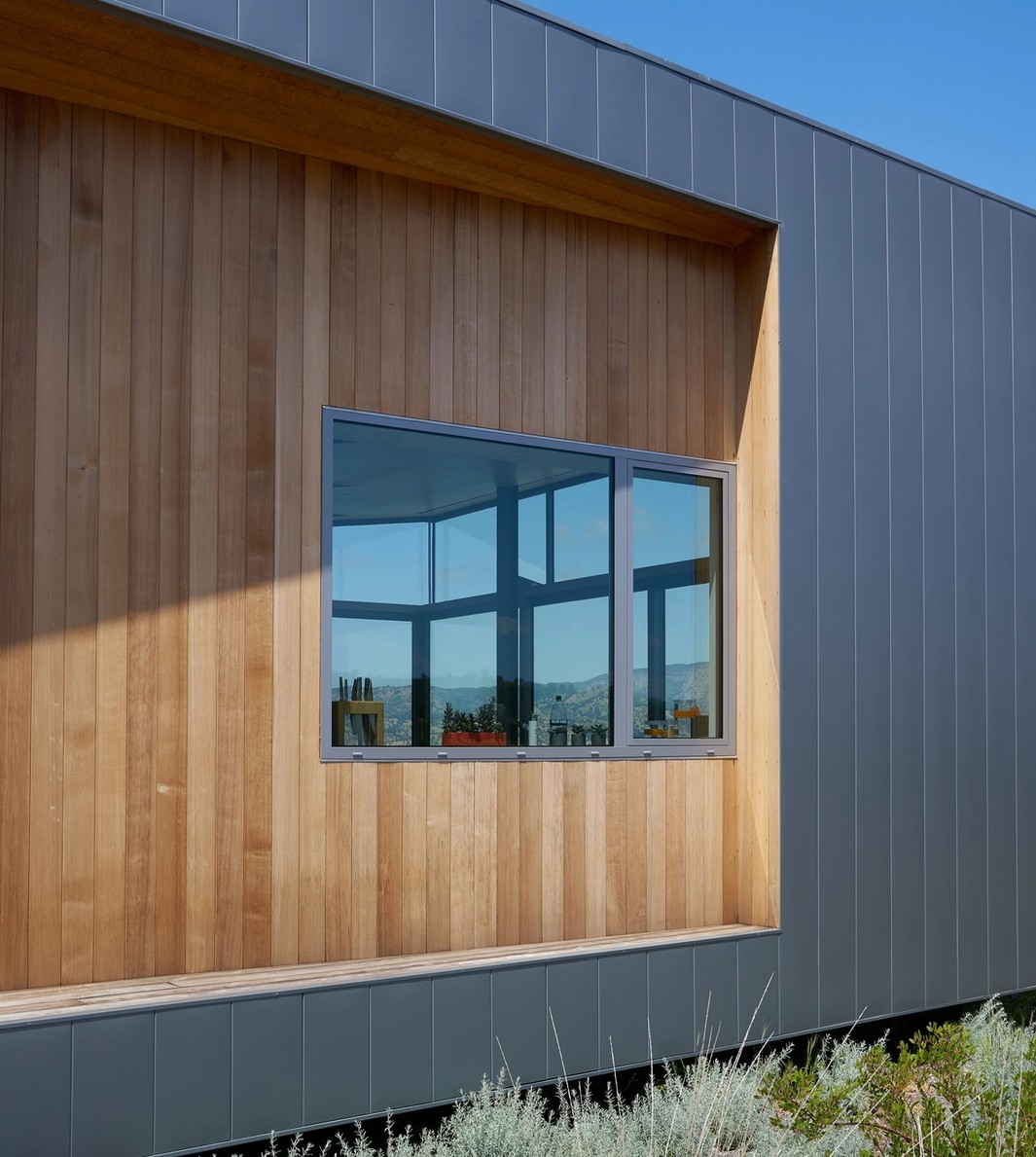 Centric General Contractors Construction and Build California Lake Berryessa Exterior Fieldview Daylight Window