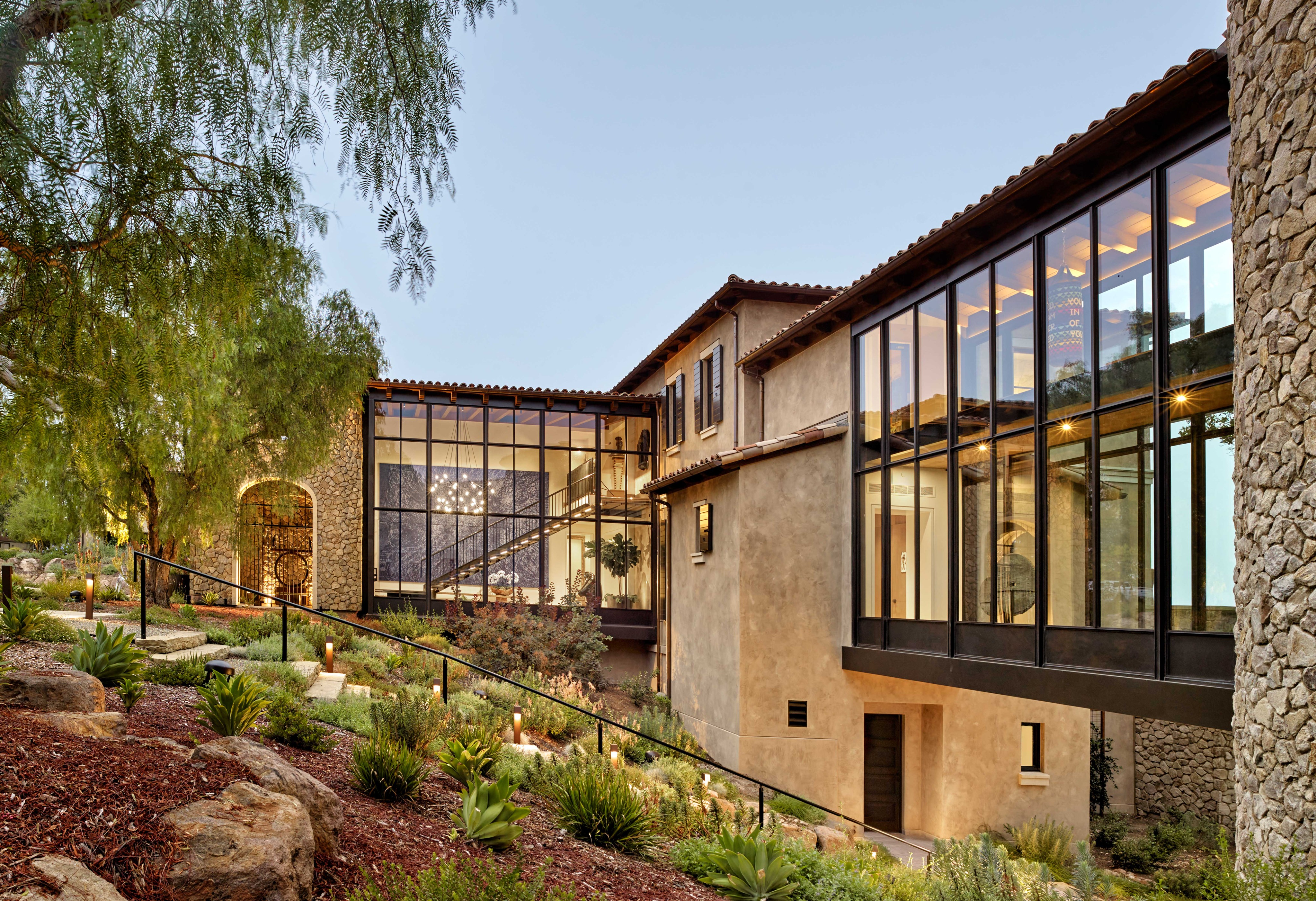 Centric General Contractors Construction and Build California Meadowood Estate Exterior Landscaping