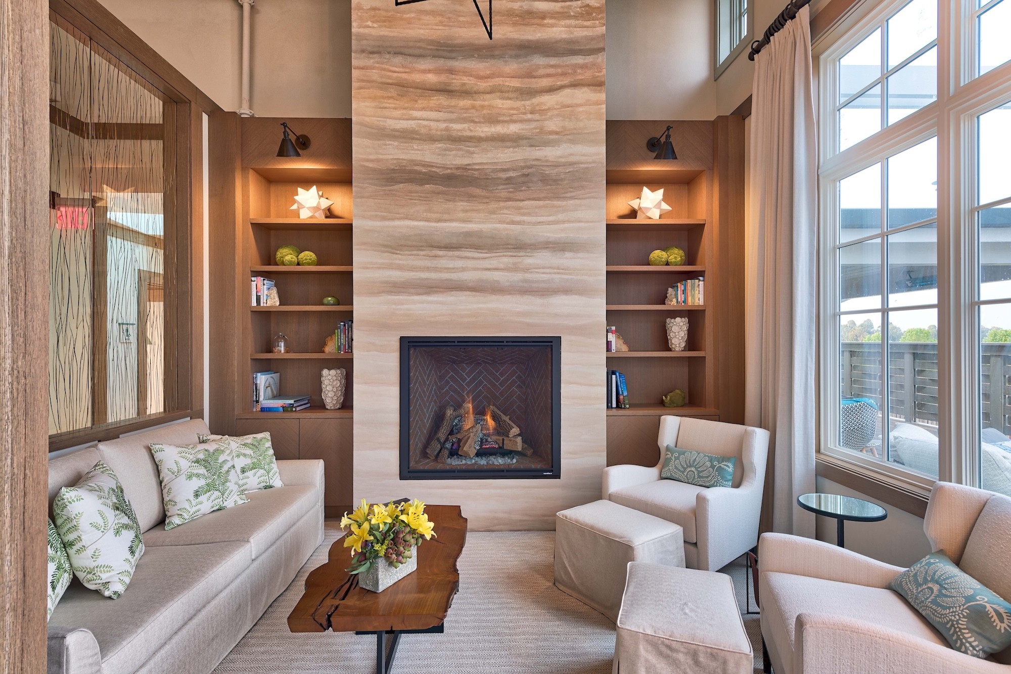 Centric General Contractors Construction and Build California The Carneros Resort and Spa Renovation Sittingroom
