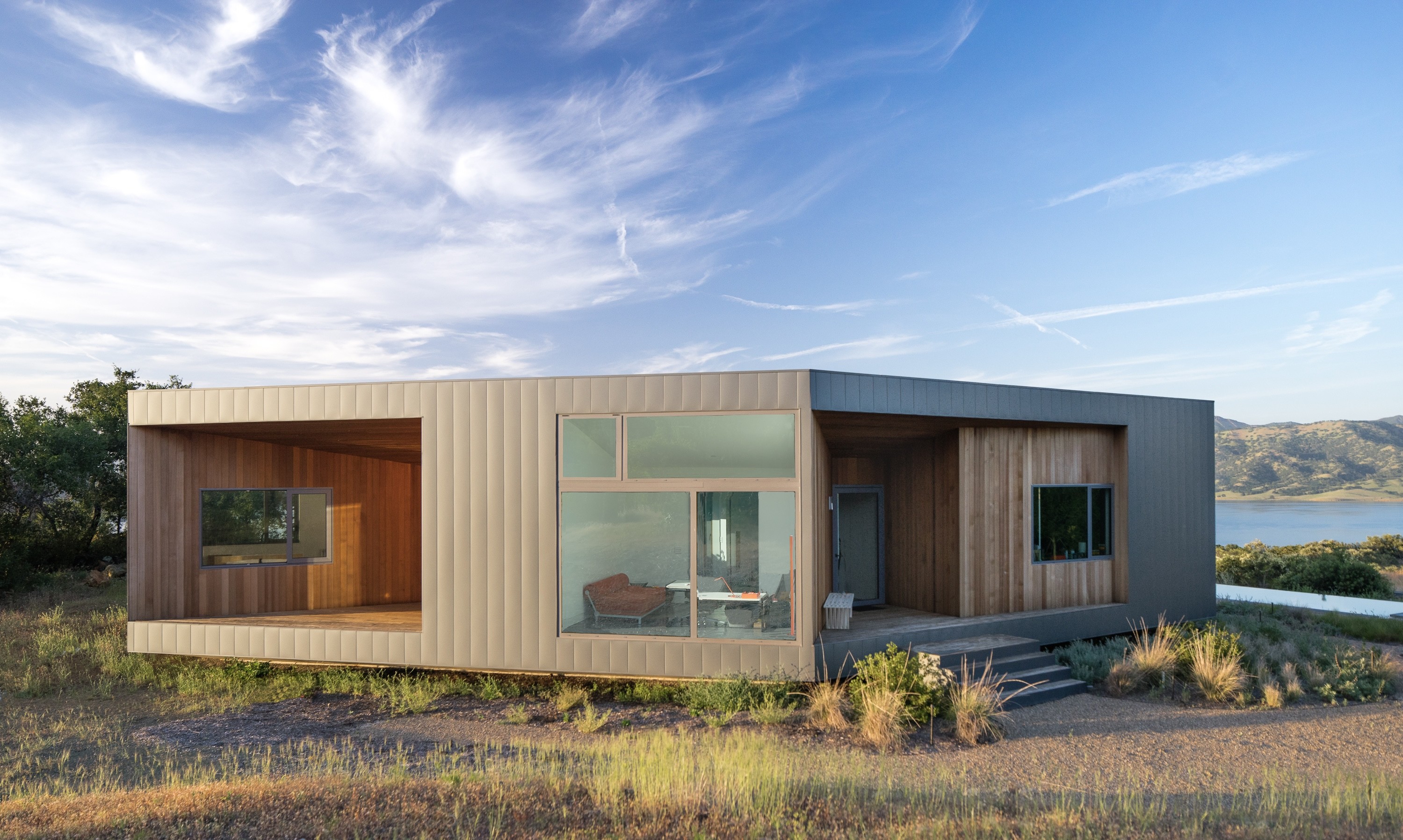 Centric General Contractors Construction and Build California Lake Berryessa Exterior Fieldview Daylight