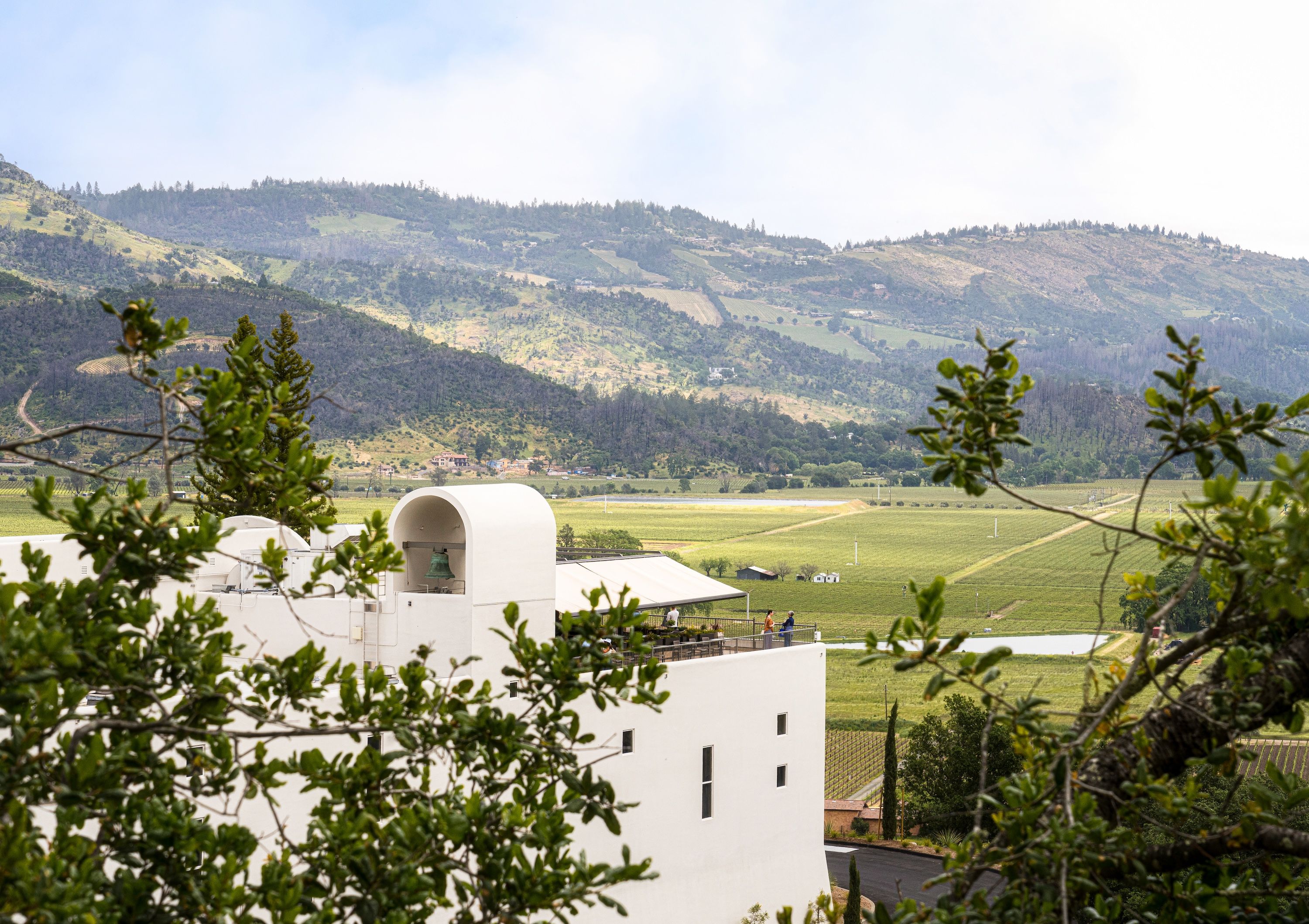 Centric General Contractors Construction and Build California Sterling Vineyards Exterior Sideview