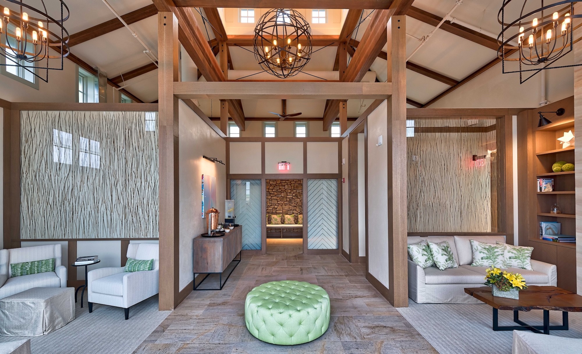 Centric General Contractors Construction and Build California The Carneros Resort and Spa Renovation Interior Lounge
