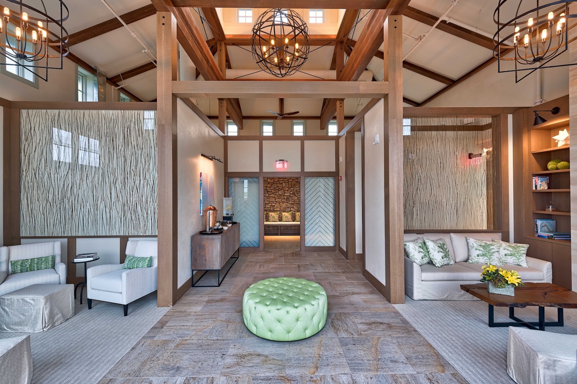 Centric General Contractors Construction and Build California The Carneros Resort and Spa Renovation Interior Lounge