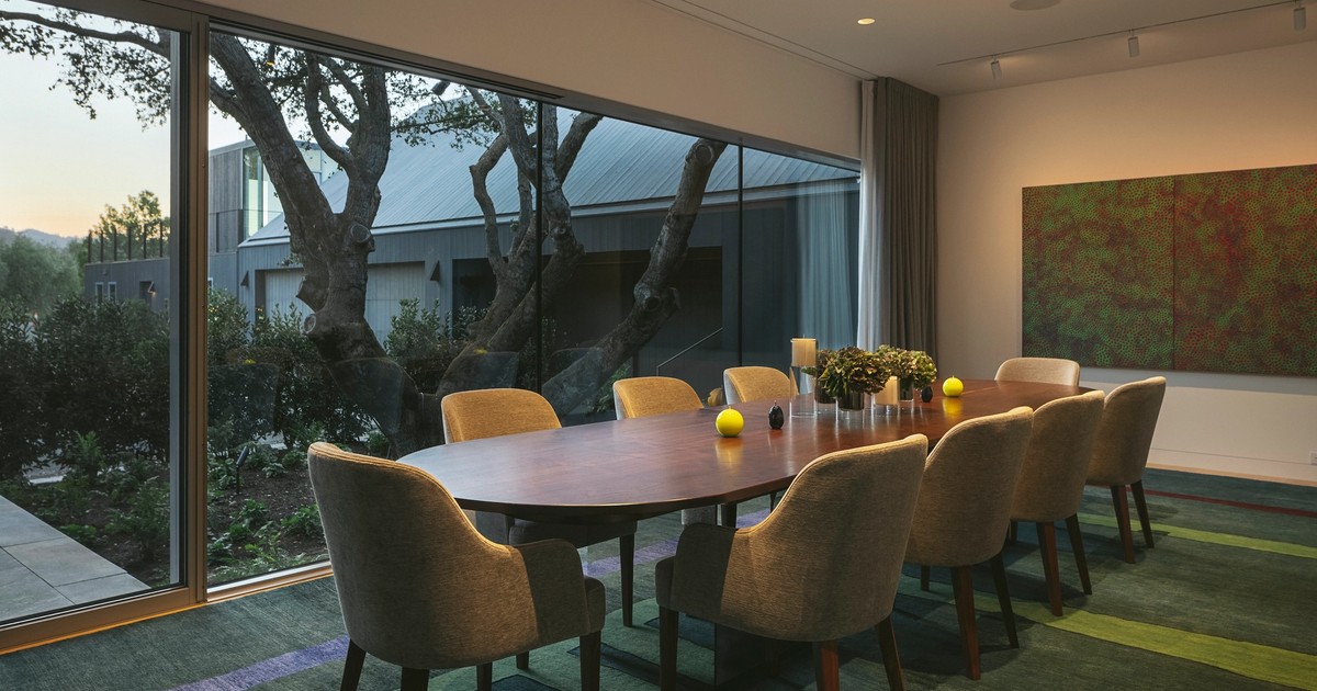 Centric General Contractors Construction and Build California Bella Oaks Interior Diningroom