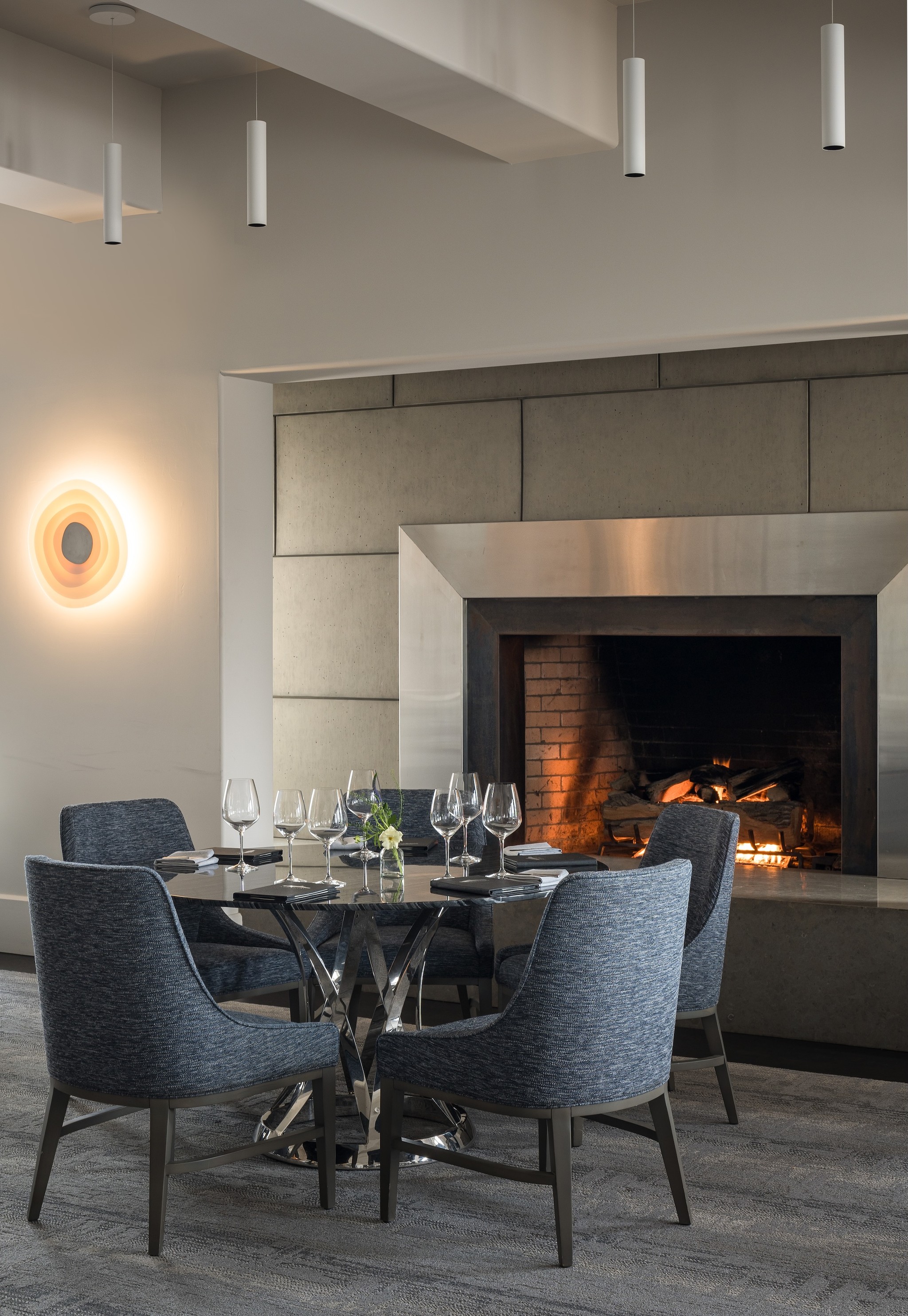 Centric General Contractors Construction and Build California Sterling Vineyards Interior Restaurant Vertical