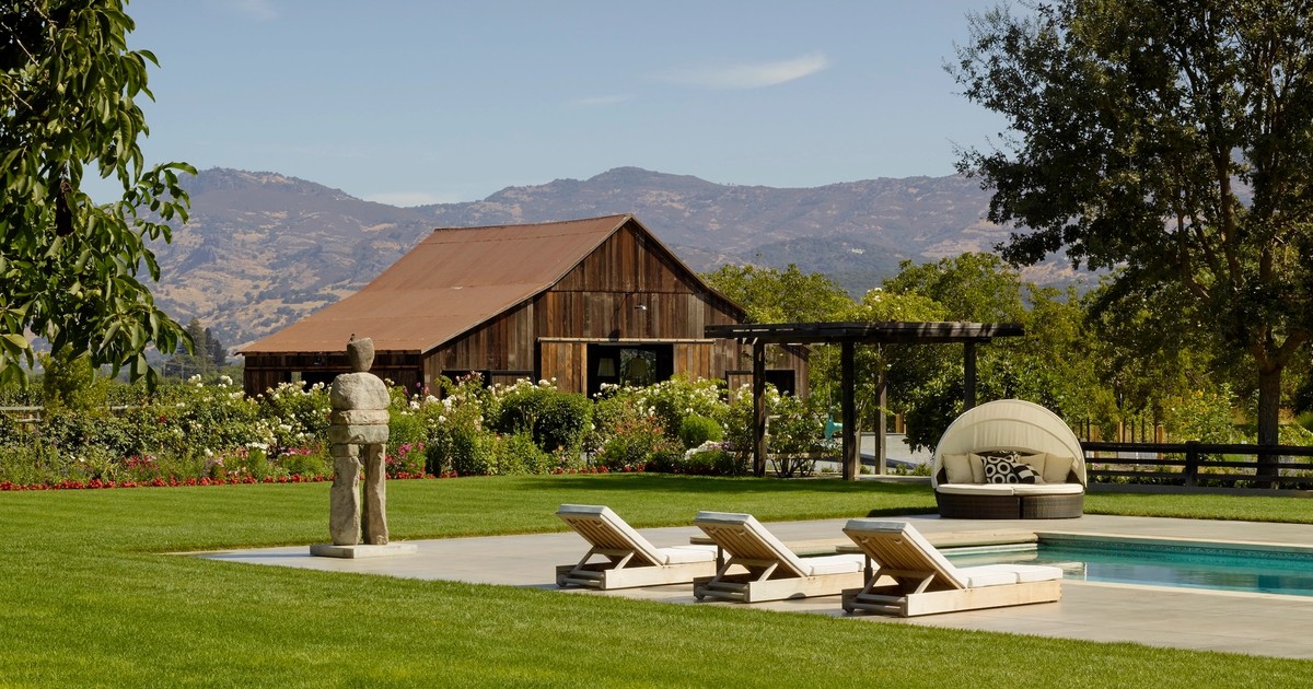 Centric General Contractors Construction and Build California Big Ranch Road Matthew Millman Photography Exterior Pool
