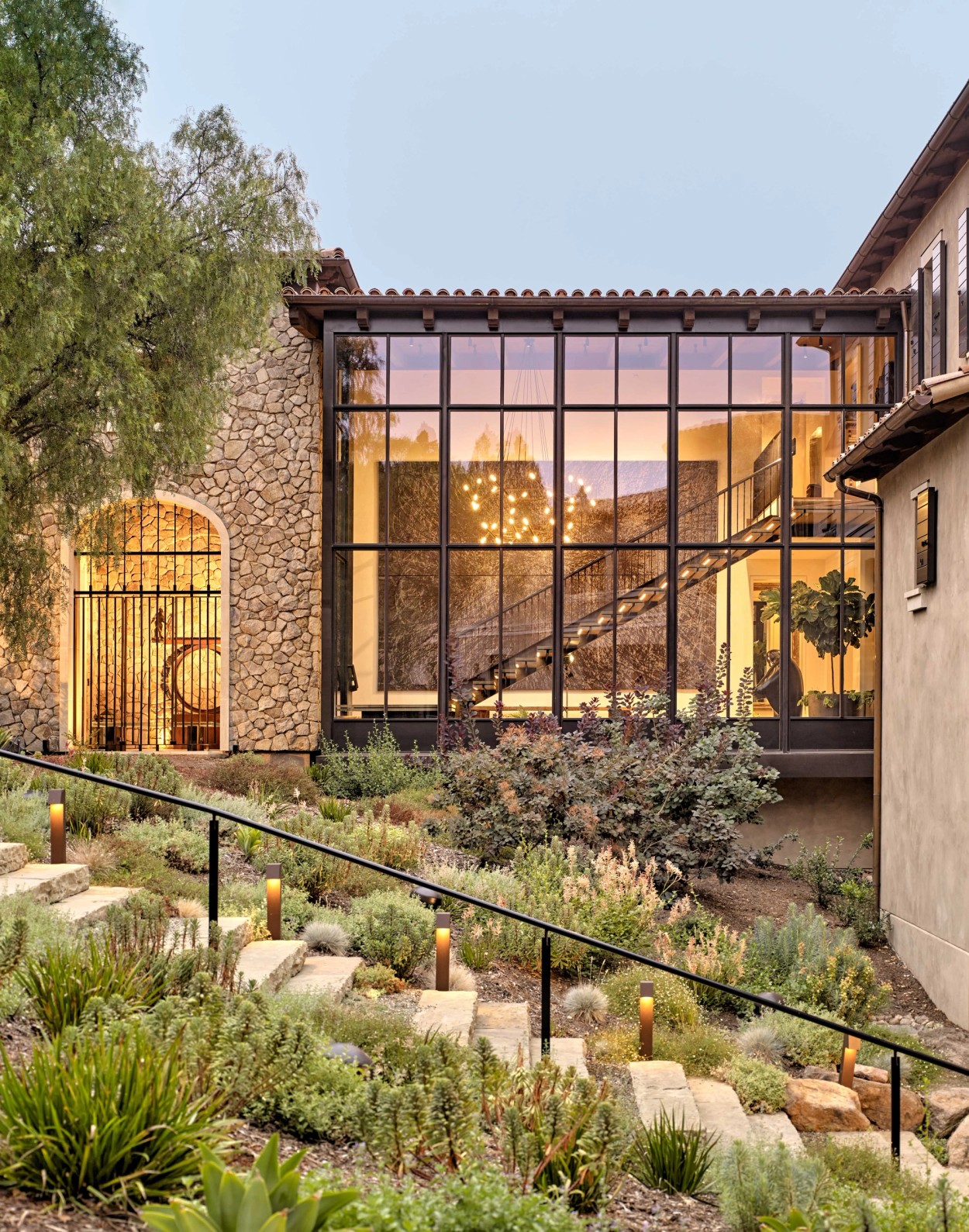 Centric General Contractors Construction and Build California Meadowood Estate Exterior Landscaping Cropped