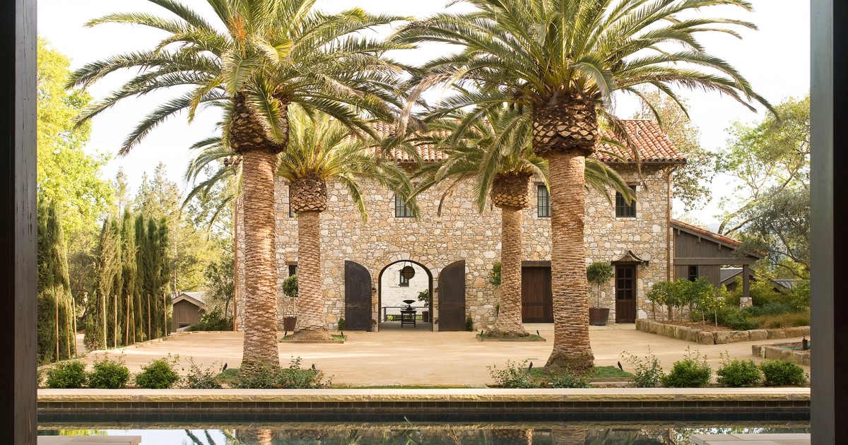 Centric General Contractors Construction and Build California Edwards Residence Exterior Pool Palmtrees