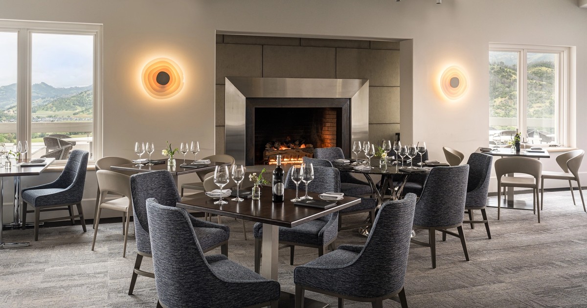 Centric General Contractors Construction and Build California Sterling Vineyards Interior Restaurant Horizontal