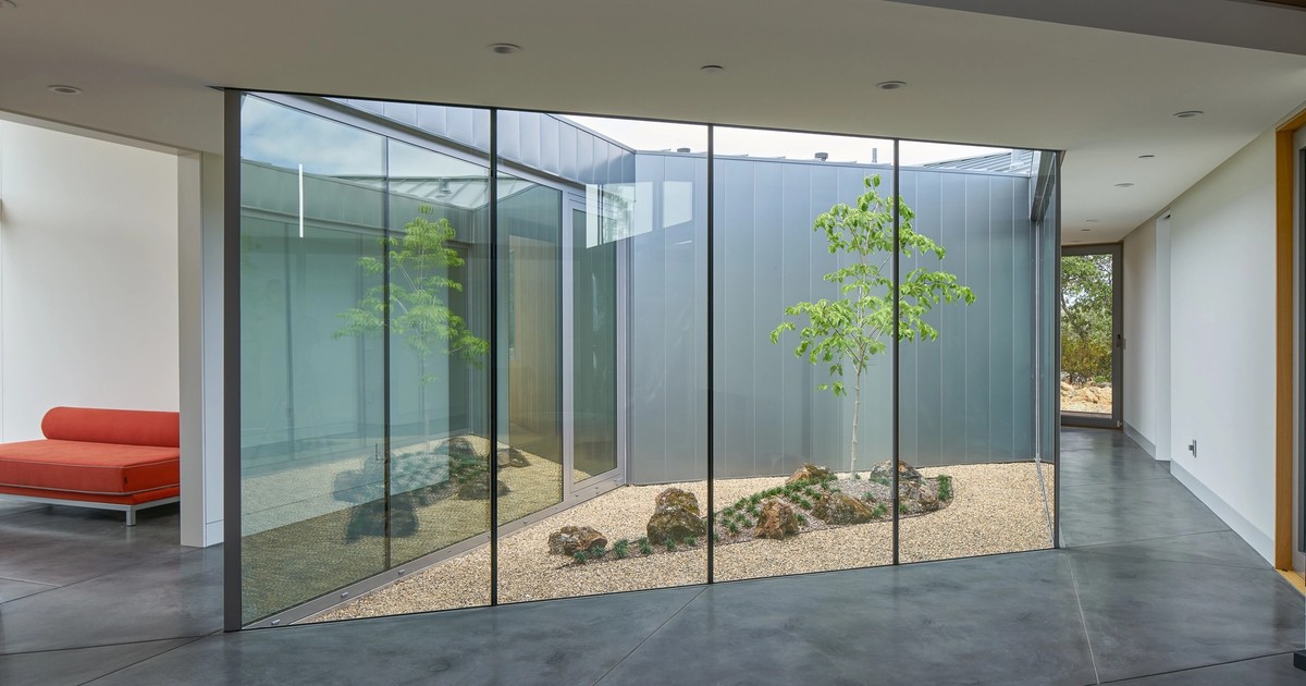 Centric General Contractors Construction and Build California Lake Berryessa Interior Atrium Hallway