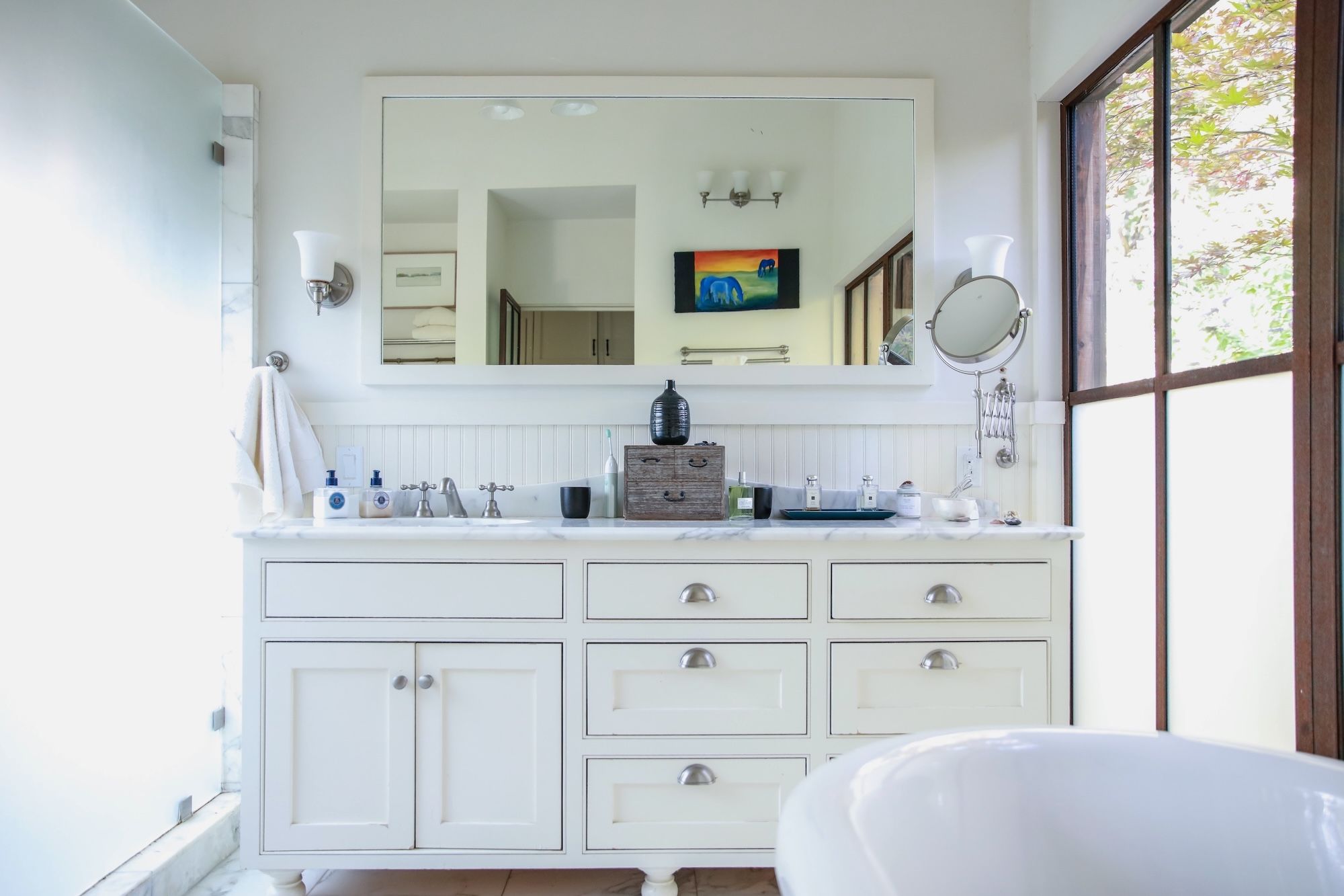 Centric General Contractors Construction and Build California Angwin Country Estate Bathroom Vanity