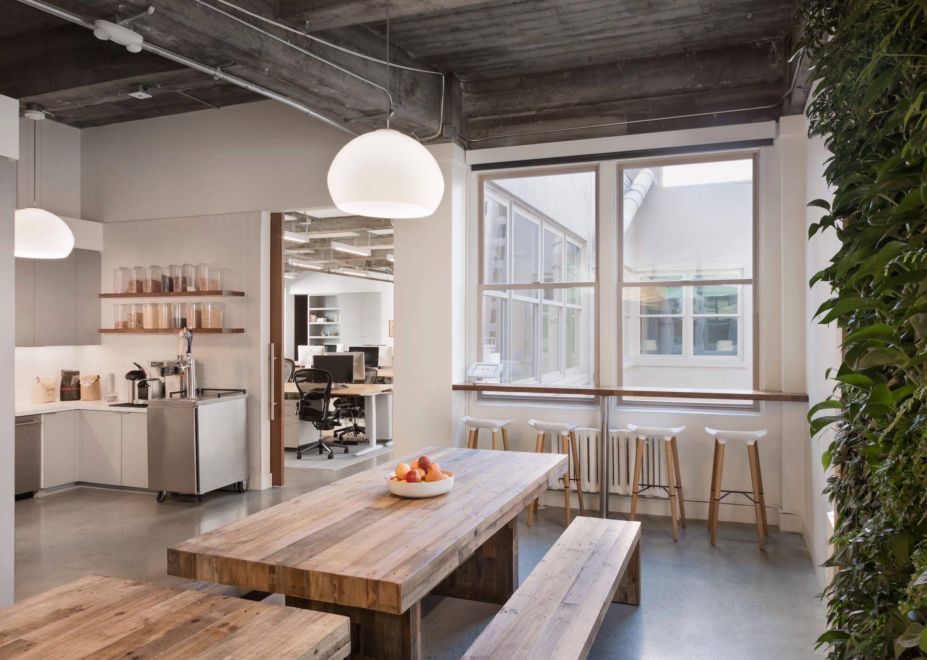 Centric General Contractors Construction and Build California Plaid Dining Hall