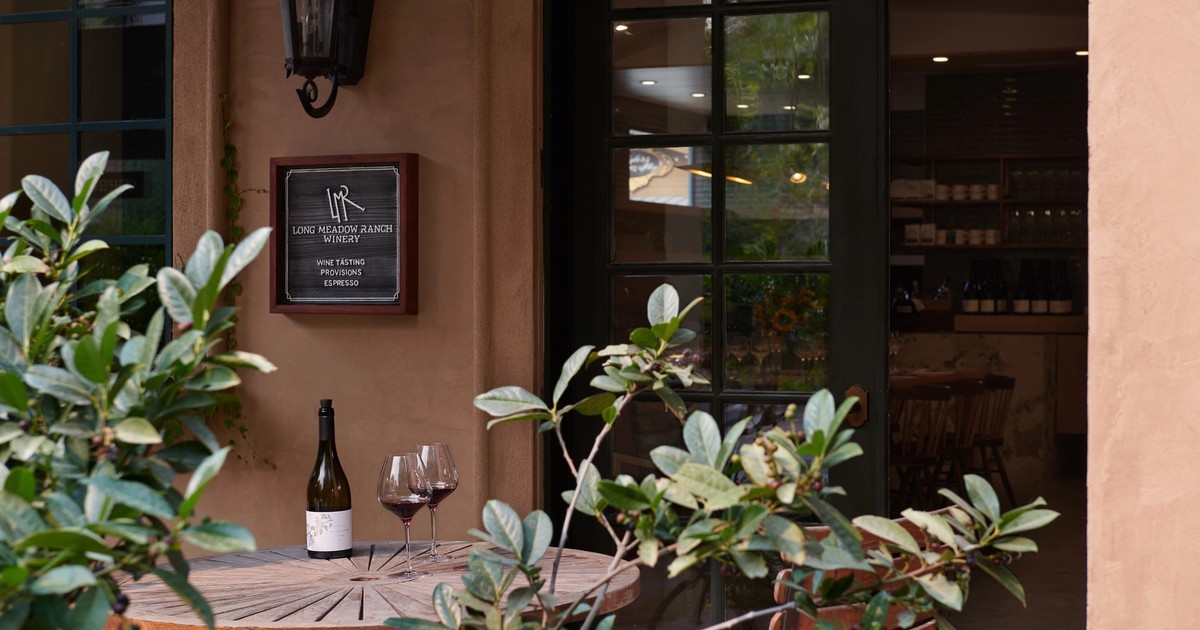 Centric General Contractors Construction and Build California LMR Tasting Room Exterior Seating