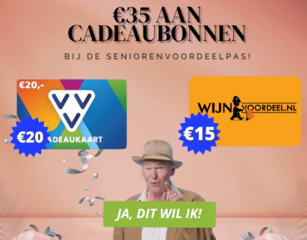 Lokkertjes Seniorenvoordeelpas