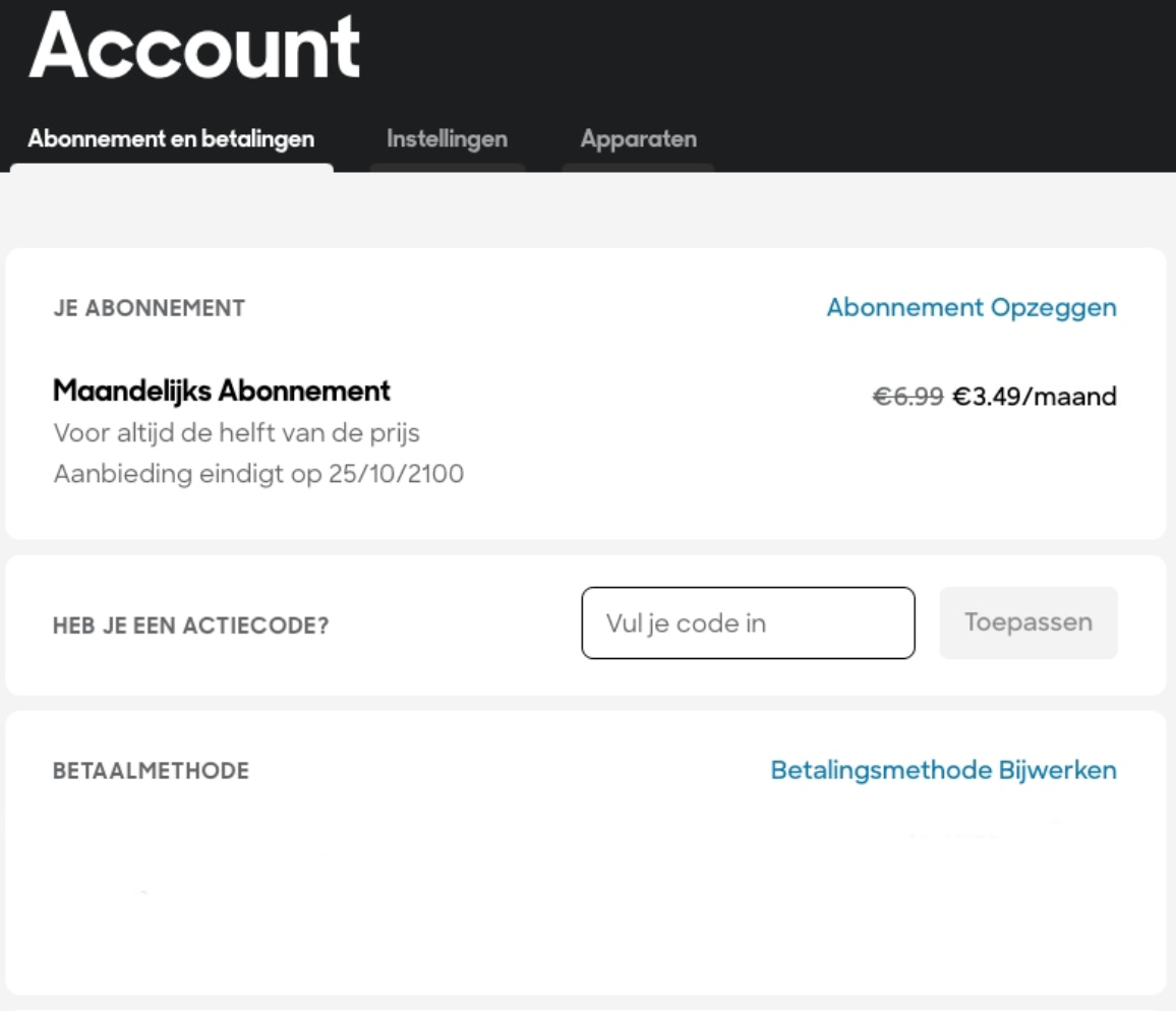 Sky Showtime opzegformulier