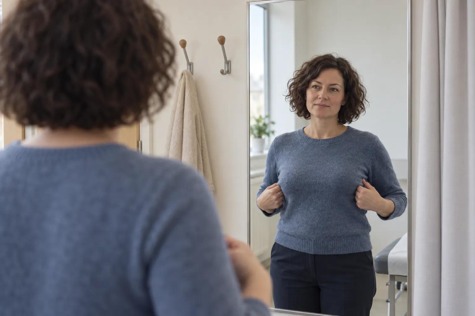 Brystasymmetri og betydningen av eget vev og form ved planlegging av brystkirurgi.