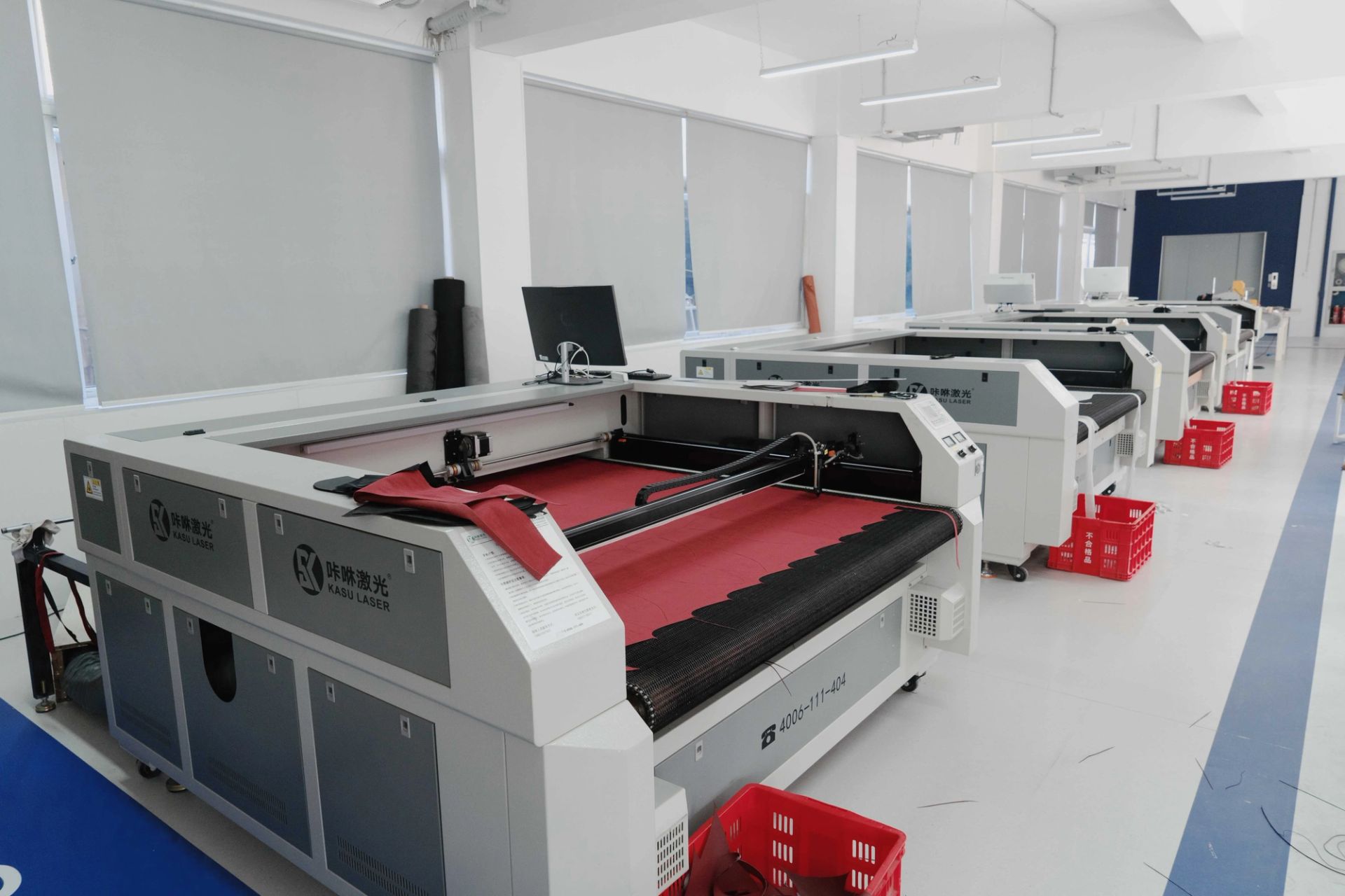 CAMARI 中国自社工場の製造設備